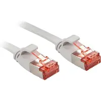 Lindy RJ45 Cat.6 U/FTP 3m networking cable Grey Cat6 U/FTP (STP) (47553)