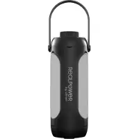 RealPower 473011, Musta, IP44, LED, 2 W, 1 W, Akku, USB