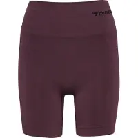 Hummel Hmltif Seamless Shorts - Burgundy - S