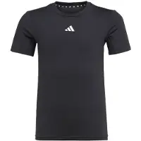 Adidas T-paita Techfit - Musta/valkoinen, koko 128 cm
