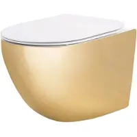 REA Carlo Mini Tornado NFQ GOLD EDGE seinälle ripustettava wc-istuin