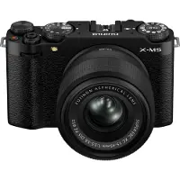 Fujifilm Digital Mirrorless Camera X-M5 with XC 15-45mm f/3.5-5.6 Lens Black