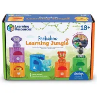 Learning Resources Peekaboo Learning Jungle - Pink - ONE SIZE