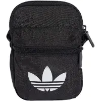 Adidas Originals Olkalaukku 'Adicolor Classic Festival' musta / valkoinen