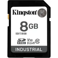 Kingston 8GB Industrial SDHC UHS-I U3 V30 A1 pSLC