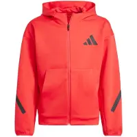Adidas Huppari Z.N.E. Full Zip - Puhdas Rubiini/musta Lapset, koko 176 cm