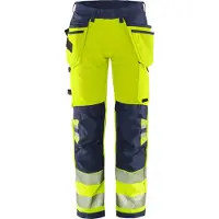 Fristads Työkaluhousut Luokka 2 2644 GSTP Huomiokeltainen/Laivastonsininen D112