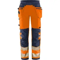 Fristads Työkaluhousut Luokka 2 2644 GSTP Huomio-oranssi/Laivastonsininen D108