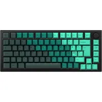 Glorious GMMK Pro 75% ISO – Black Slate x Rain Forest Bundle [Mako MX]