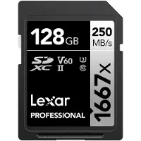Lexar Professional 1667x 128 Gt SDXC -muistikortti
