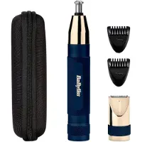 Babyliss Super X Metal Precision E112E nenä- ja korvakarvatrimmeri, sininen