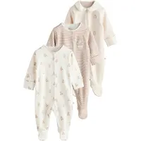 Next Yöpuku kerma / hiekka / meleerattu beige