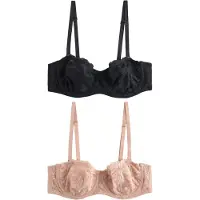 Next Rintaliivi nude / musta