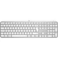 Logitech Master MX Keys S, Langaton, Bluetooth, Näppäimen saksikytkin, QWERTY, LED, Harmaa