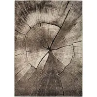 Ihankotona Timber pyöreä matto