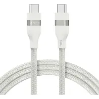 Anker 2.0 USB-C -kaapeli, PD3.1 240W, punottu, 0,9m, valkoinen