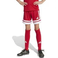 Adidas Urheiluhousut 'Squadra 25' kirkaanpunainen / valkoinen