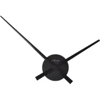Nextime Hands Small Seinäkello 48 cm Musta