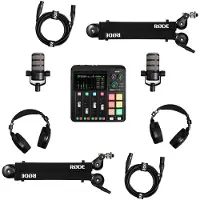 Røde Podcast bundle pakkaus kahdelle käyttäjälle
