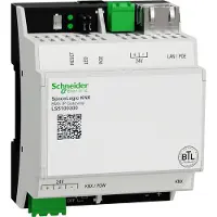 Schneider ELECTRIC SPACELOGIC KNX BMS IP GATEWAY BACNET SERTIFIOITU MONITOIMINEN IP-RAJAPINTA (LSS100300)