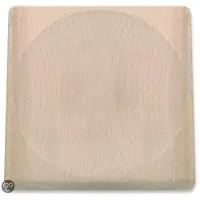 Triangle plate for chopping knife, 20x20x3cm, 50.805.20.00