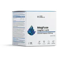 Aura Herbals - MagFuse: magnesium + sinkki (30 kpl)