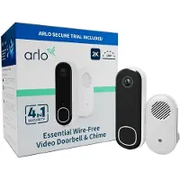 Arlo 2K video-ovikello + Chime 2 (1 kpl)