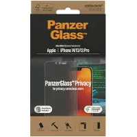 PanzerGlass iPhone 14/13/13 Pro antibakteerinen Privacy näytön suojalasi