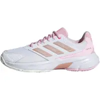 Adidas Urheilukengät 'CourtJam Control 3' roosa / puuteri / valkoinen