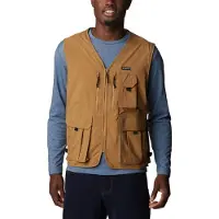 Columbia Sportswear Silver Ridge Utility Vest - Brown - L