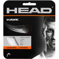 Head Hawk 12 M Tennis Single String Valkoinen 1.30 mm