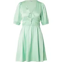 Pepe Jeans for woman. PL953753 Olivia green dress (L), Casual, Polyester, Short sleeve