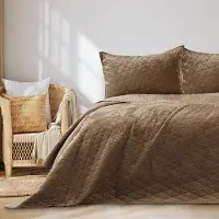 Restilo Kahvinvärinen peitto 240 × 260 cm, AH