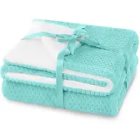 AmeliaHome Turkoosin värinen SHLEEPY-tyynyliina 70×150
