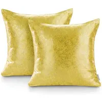 AmeliaHome Koristeelliset tyynynpäälliset Glamour Velvet Blackout Veras, 2 kpl, 45x45 cm