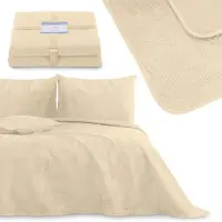 Restilo Cappuccino värinen peitto 220 × 240 cm