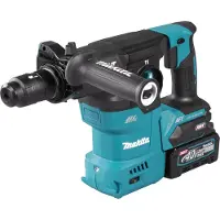Makita Akkukäyttöinen poravasara HR009GZ04; 3,9 J; SDS-plus; 40 V (ilman akkua ja laturia)