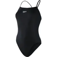 Speedo Womens Endurance+ Thinstrap - Black - 32
