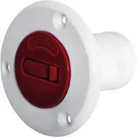 Osculati Fuel punainen 50mm kansiruuvike nylon