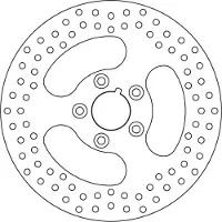 Brembo Jäykät jarrulevyt, ECE R90 -hyväksytyt 68B407E0 TAKANA