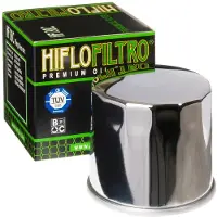Hiflofiltro hf138c hiflo öljynsuodatin kromattu, suzuki, kawasaki, arctic cat, cagiva