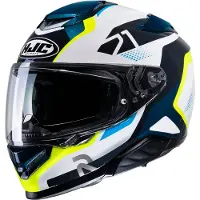 HJC Kypärä RPHA 71 Hapel Valkoinen/Fluo Keltainen MC3H