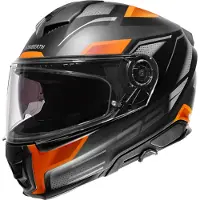 Schuberth S3 Storm Orange Matta/Musta/Oranssi unisex, size 65