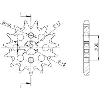 Supersprox Honda 428x14 Cst274x14 Eturatas