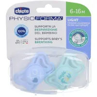 Chicco -710382 napp Physio Light 6-16M SIL 2-pack