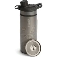 Grayl geopress purifier titanium bottle with lid