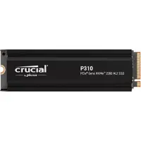 Crucial 4TB P310 PCIe Gen4 NVMe with heatsink SSD-levy, M.2 2280, 7100/6000 MB/s
