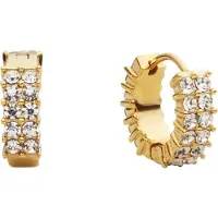 Mockberg Midnight Gold Hoops Small korvakorut MO587