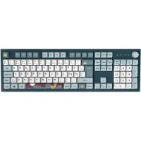 Montech MKey Fullsize Freedom, mekaaninen näppäimistö, Gateron G Pro 2.0 Red, sininen / valkoinen