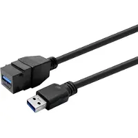VivoLink – Keystone Black USB3.0 (PROKEYUSB3AFM1B)